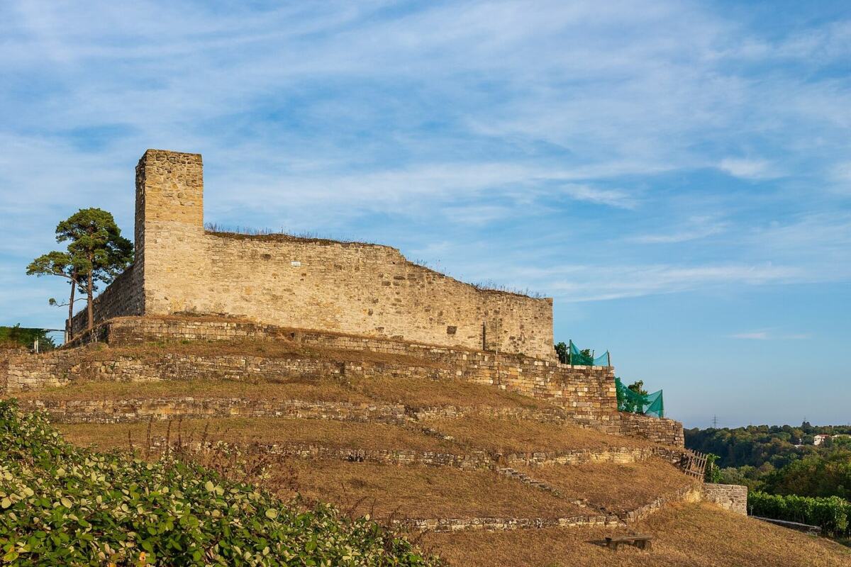 Ludwigsburg - Hoheneck - Burg Hoheneck - Ansicht von WNW