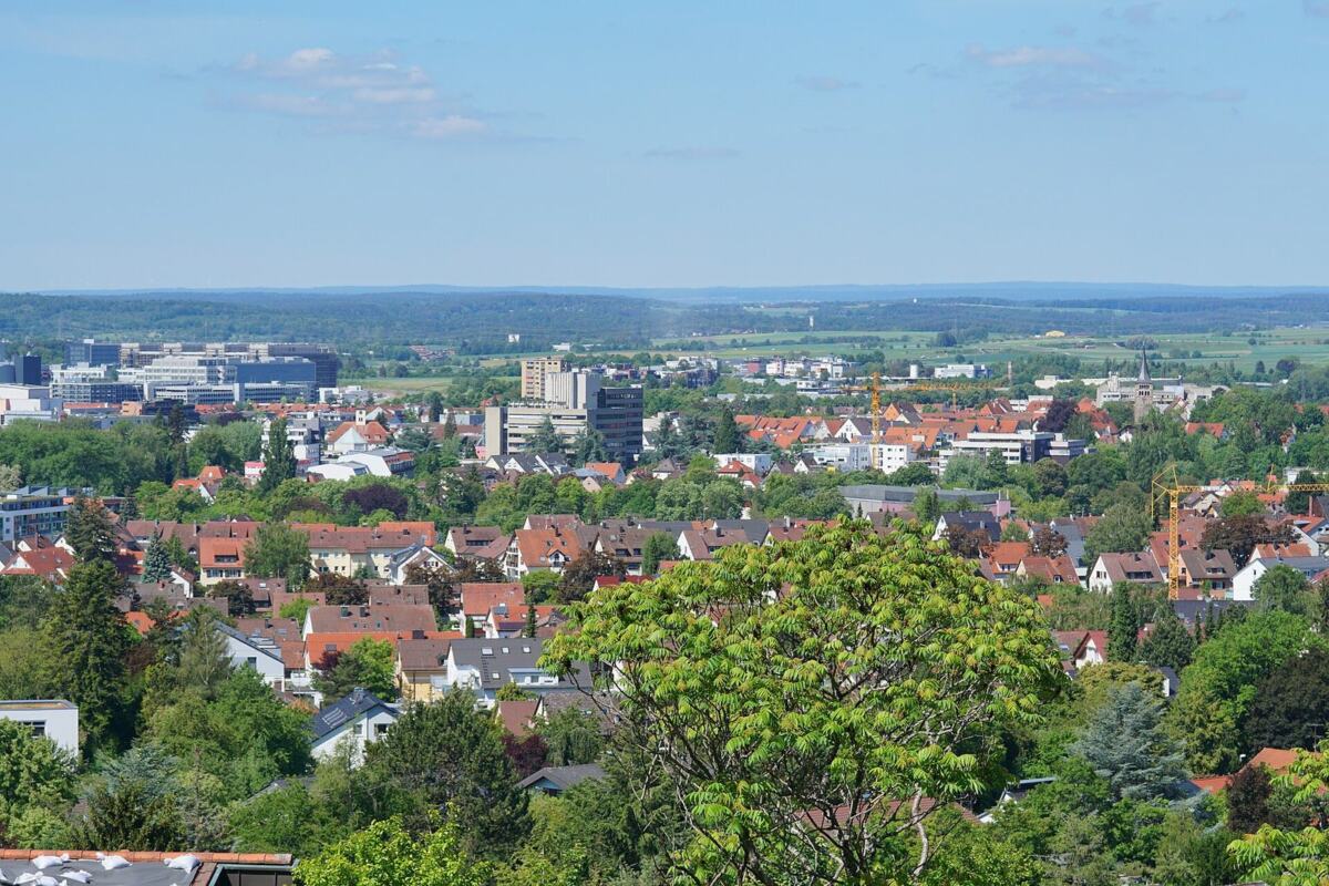 Blick über Sindelfingen