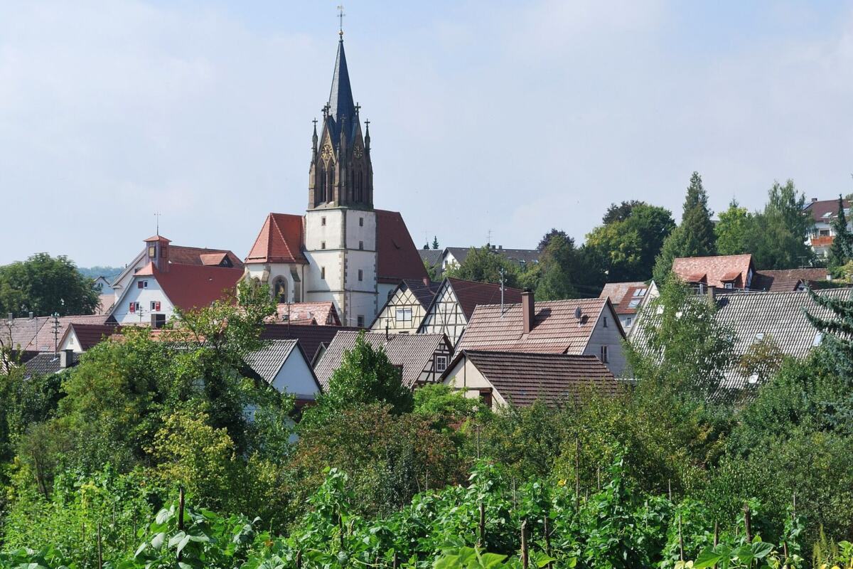 Eberdingen mit Martinskirche (Eberdingen)
